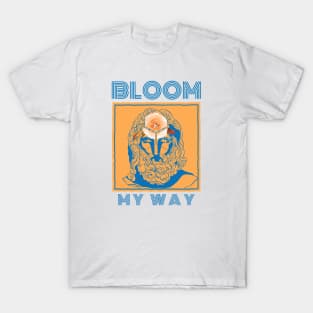 Bloom My Way In Colour French Blue T-Shirt